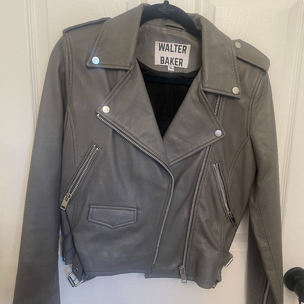 Walter Baker Liz Lamb Leather Jacket